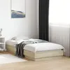 Image de vidaXL Cadre de lit sans matelas chêne sonoma 75x190 cm