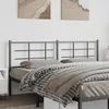 Image de vidaXL TÃªte de lit mÃ©tal noir 193 cm