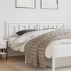 Image de vidaXL TÃªte de lit mÃ©tal blanc 180 cm