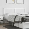 Image de vidaXL TÃªte de lit mÃ©tal blanc 160 cm