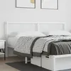 Image de vidaXL TÃªte de lit mÃ©tal blanc 180 cm