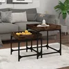 Image de Vidaxl Table De Jardin Gris 140x80x75 Cm RÃ©sine TressÃ©e Et Bois Acacia