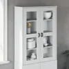 Image de vidaXL Vidaxl Dessus Pour Buffet Viken Blanc Bois D'ingénierie