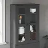 Image de vidaXL Dessus pour buffet VIKEN gris anthracite bois d'ingénierie