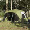Image de vidaXL Vidaxl Tente Familiale 10 Personnes Vert Libération Rapide Imperméable