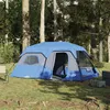 Image de Vidaxl Tente Familiale 9 Personnes Bleu LibÃ©ration Rapide ImpermÃ©able