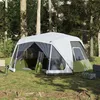 Image de Vidaxl Tente Familiale Avec Led 10 Personnes Ã DÃ©gagement Rapide