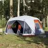 Image de vidaXL Tente familiale avec LED 10 personnes libération rapide94303
