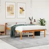 Image de vidaXL Lit pour personne âgée sans matelas 140x200 cm bois pin massif844158