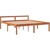 Image de vidaXL Lit pour personne âgée sans matelas 150x200 cm bois pin massif844159