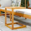 Image de vidaXL vidaXL Table en forme de C 42x40x50 cm bois massif d'acacia365857