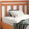 Image de vidaXL Tête de lit cire marron 100 cm bois massif de pin