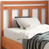 Image de vidaXL TÃªte de lit cire marron 100 cm bois massif de pin