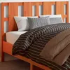 Image de vidaXL TÃªte de lit cire marron 135 cm bois massif de pin