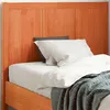 Image de vidaXL Tête de lit cire marron 100 cm bois massif de pin
