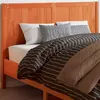 Image de vidaXL Tête de lit cire marron 150 cm bois massif de pin
