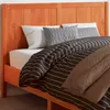 Image de vidaXL TÃªte de lit cire marron 150 cm bois massif de pin