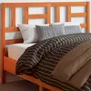 Image de vidaXL TÃªte de lit cire marron 160 cm bois massif de pin