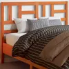 Image de vidaXL Tête de lit cire marron 180 cm bois massif de pin844264