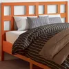 Image de vidaXL Tête de lit cire marron 135 cm bois massif de pin