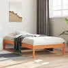 Image de vidaXL Lit de jour sans matelas cire marron 90x200 cm bois pin massif