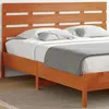 Image de vidaXL Tête de lit cire marron 180 cm bois massif de pin