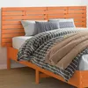 Image de vidaXL Tête de lit murale 166x3x63 cm Bois massif de pin
