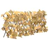Image de vidaXL vidaXL Treillis de feuille d'érable artificiel extensible 5 pcs
