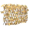 Image de vidaXL vidaXL Treillis de feuille d'érable artificiel extensible 180x60 cm
