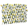 Image de vidaXL Treillis de lierre artificiel extensible jaune 180x60 cm