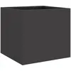 Image de vidaXL Vidaxl Jardinière Noir 32x30x29 Cm Acier Laminé À Froid