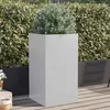 Image de vidaXL Jardinière argenté 42x38x75 cm acier galvanisé841582
