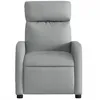 Image de vidaXL Vidaxl Fauteuil Inclinable Gris Clair Tissu