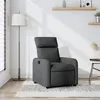 Image de vidaXL Fauteuil inclinable Gris foncé Tissu374166