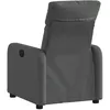 Image de vidaXL Vidaxl Fauteuil Inclinable Gris Foncé Tissu