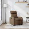 Image de vidaXL Vidaxl Fauteuil Inclinable Marron Tissu