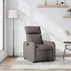 Image de vidaXL Fauteuil inclinable Taupe Tissu374172