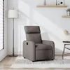 Image de vidaXL Fauteuil inclinable Taupe Tissu
