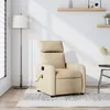 Image de vidaXL Vidaxl Fauteuil De Massage Inclinable Crème Tissu