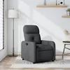 Image de vidaXL Fauteuil inclinable Gris foncÃ© Tissu