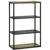 Image de Vidaxl BibliothÃ¨que 70x35x110 Cm En Bois Massif Mangue Brut