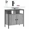 Image de vidaXL Armoire lavabo de salle de bain sonoma gris 60x30x60 cm842439