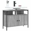 Image de vidaXL Armoire lavabo de salle de bain sonoma gris 80x30x60 cm842444