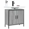 Image de vidaXL Armoire lavabo de salle de bain sonoma gris 60x30x60 cm