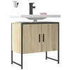 Image de vidaXL Armoire lavabo de salle de bain chêne sonoma 60x33x60 cm842457