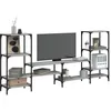 Image de vidaXL Meuble TV sonoma gris 206,5x28,5x95 cm bois d'ingÃ©nierie
