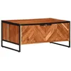 Image de vidaXL Table basse 90x55x40 cm bois massif d'acacia376047