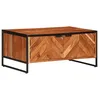 Image de vidaXL Table basse 90x55x40 cm bois massif d'acacia