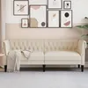 Image de Vidaxl CanapÃ© Chesterfield 3 Places Lin