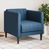 Image de vidaXL Vidaxl Fauteuil Bleu Tissu